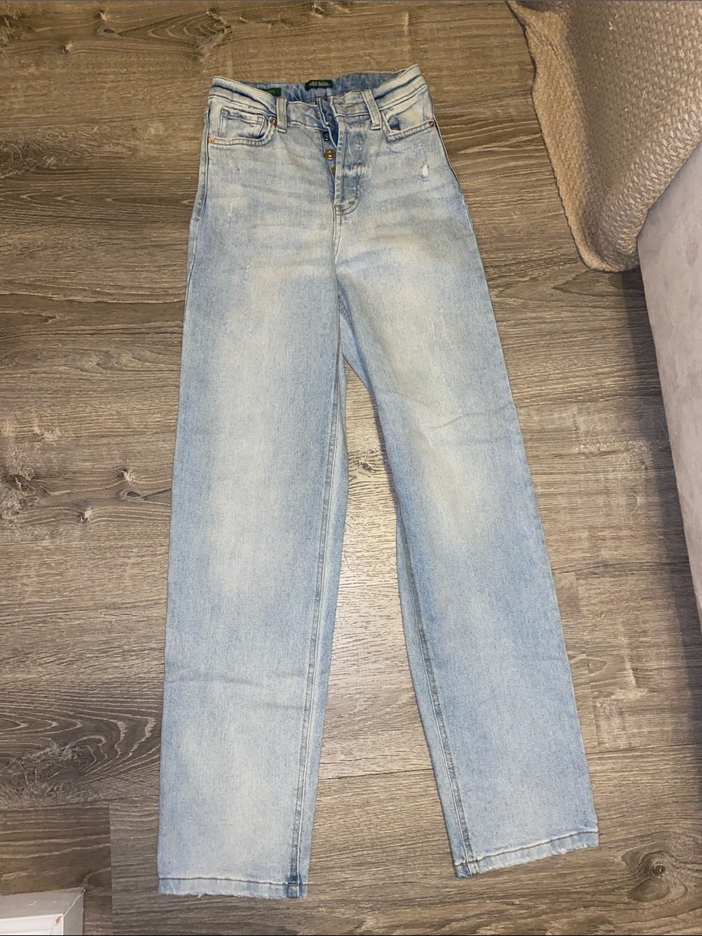 wild fable Light Blue Straight Leg Women's Jeans